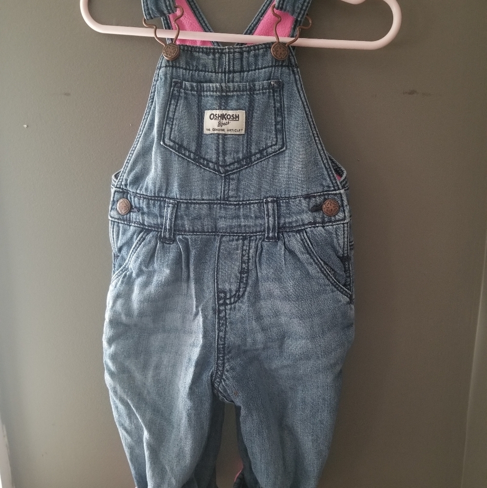 OshKosh fleece lined overalls